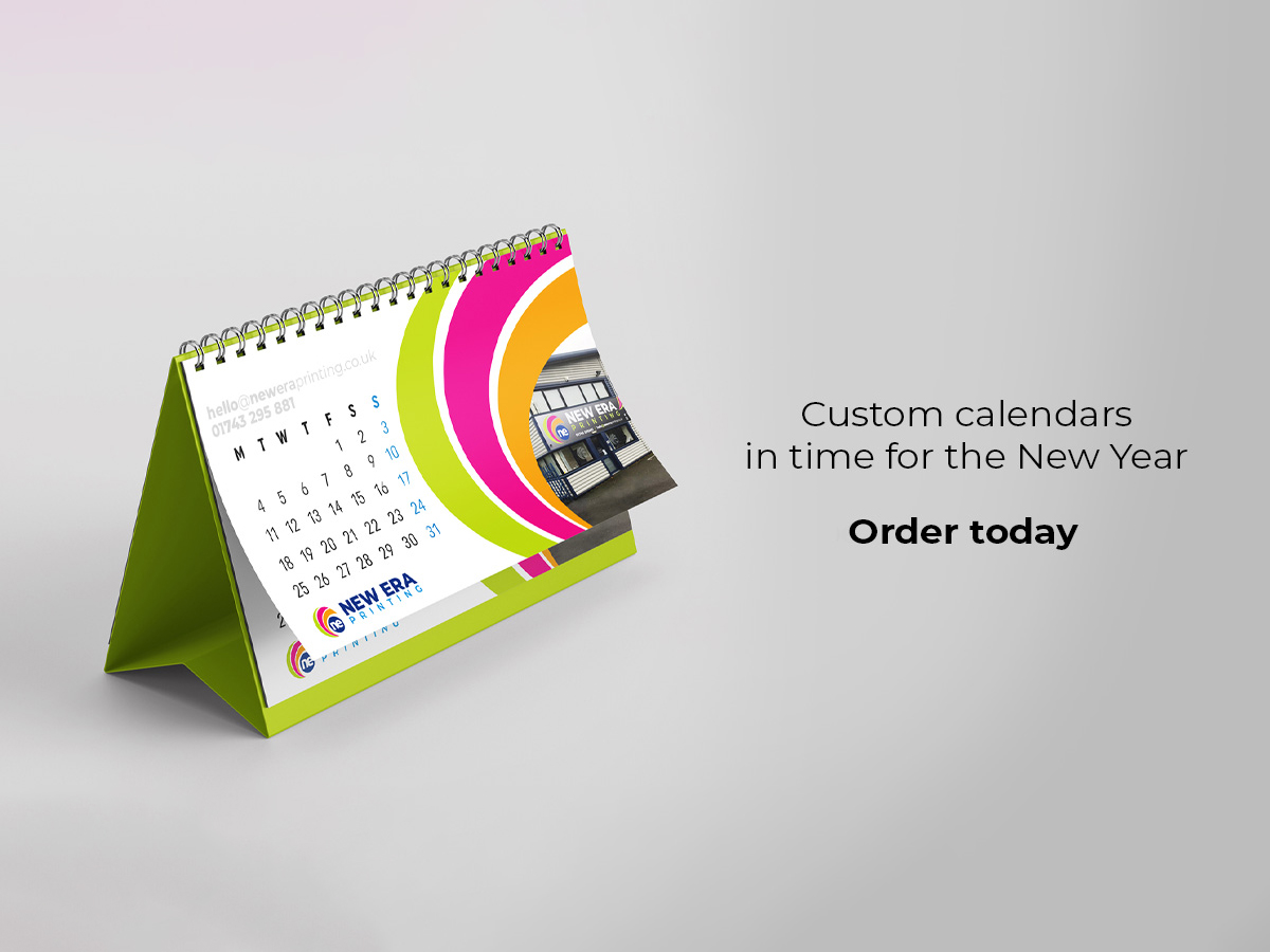 New Era Printing Custom Calendars in time for the New Year